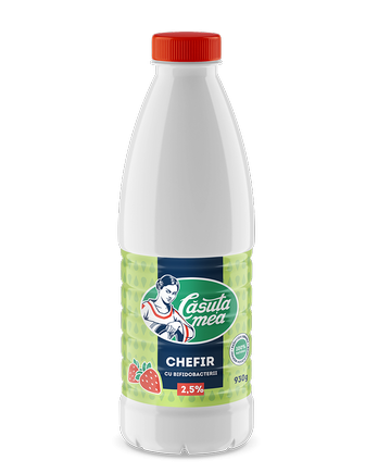 Biochefir 2.5% căpșune (930g)