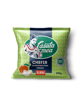 Biochefir 2.5% piersic (500g)