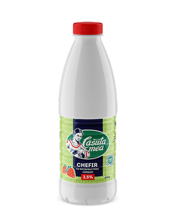Biochefir 2.5% căpșune (400g)