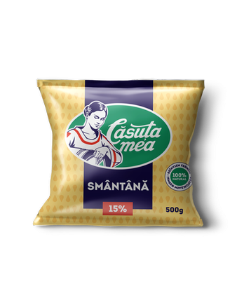 Smântână 15% (500g)