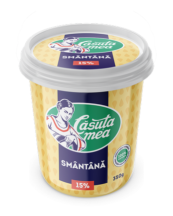 Smântână 15% (350g)