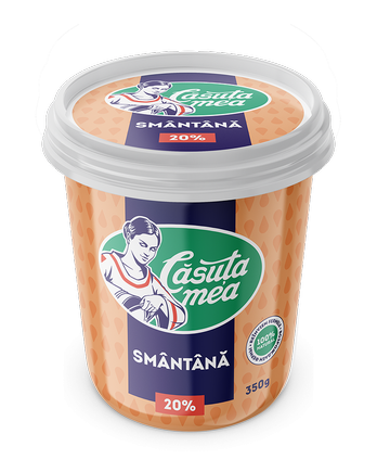 Smântână 20% (350g)