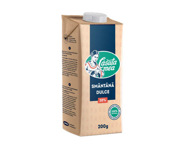 Smantana dulce UHT 20%(200g)