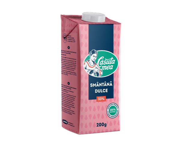 Smantana dulce UHT 33%(200g)